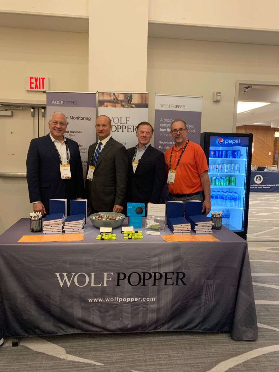 Wolf Popper LLP Wolf Popper Partner Chet Waldman Speaks on “Surprise